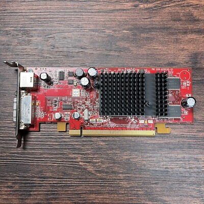 ATI Radeon X600 128MB DDR PCI Express (PCIe) DVI Low Profile Video Card ...