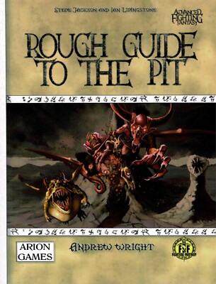 Advanced Fighting Fantasy - Rough Guide to the Pit - Paperback Edition - A/A/A