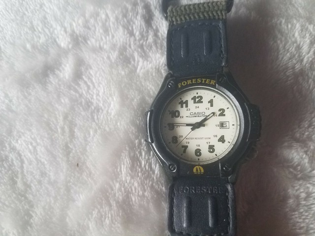 casio men's forester analog watch