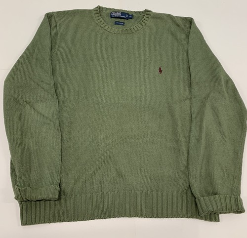 Mens XL RALPH LAUREN POLO Olive Green 