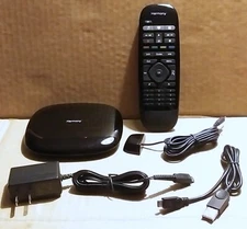 LOGITECH OR0004 HARMONY HOME HUB + REMOTE, AC ADAPTER, IR MINI BLASTER, USB CORD