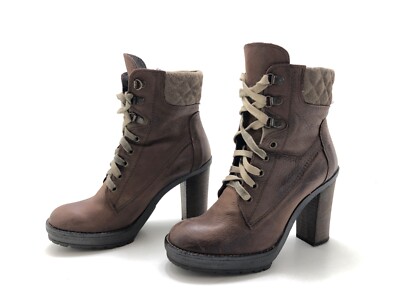 Impronte Damen Stiefel 37 Stiefeletten Schnürboots Ankle Boots