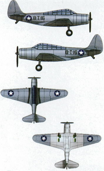 Trumpeter 06203 - 1:350 Douglas TBD-1 Devastator - New