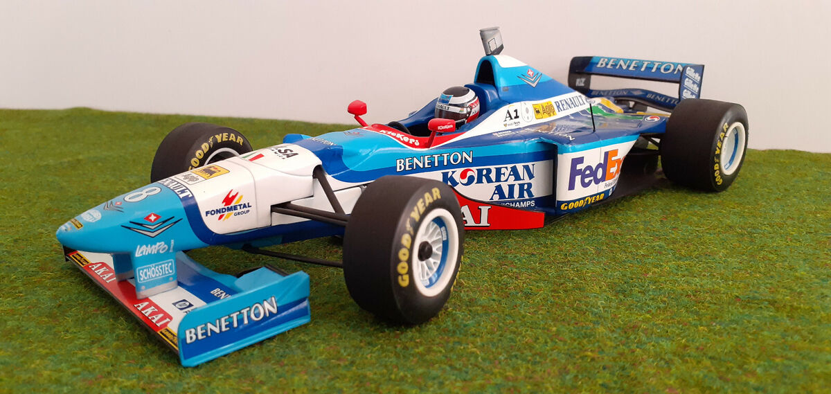 F1 BENETTON 1997 RENAULT B197 BERGER 1/18 MINICHAMPS F1 BENETTON 1997 RENAULT B197 BERGER 1/18 MINICHAMPS
