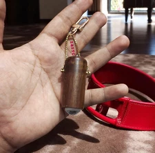 2" Mini Wooden see through Kaleidoscope Handcrafted Pocket Optical Toy