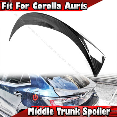 Carbon Fiber Fits 2026 TOYOTA Corolla Auris E210 5DR Middle Trunk Spoiler