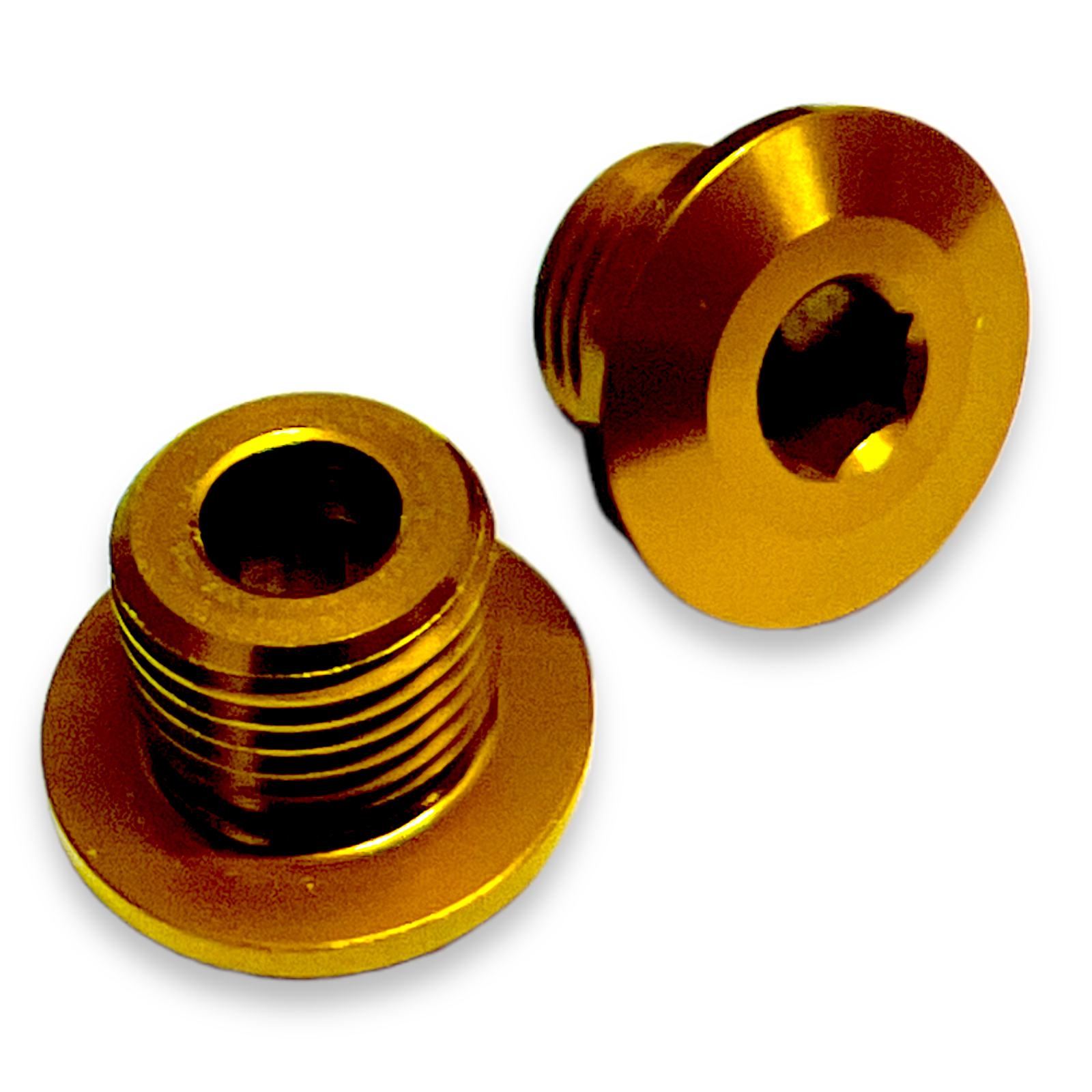GOLD CNC FRONT AXLE NUT / BOLT / SCREW FOR SUR-RON LIGHT BEE X LBX EBIKE
