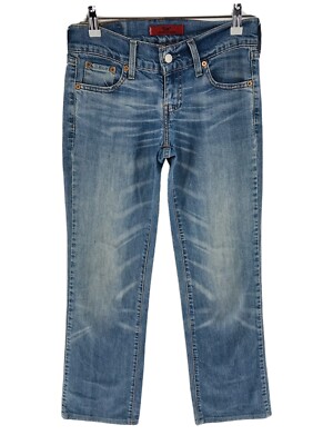 Vintage Levi's 557 89 Women Blue Eve Square-Cut Straight Fit