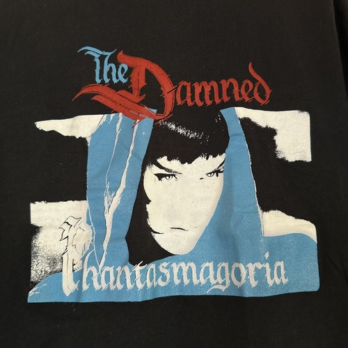 Vintage 1985 The Damned Phantasmagoria Punk Band Shirt Ramones Clash Cramps Misfits - Bild 2 von 5