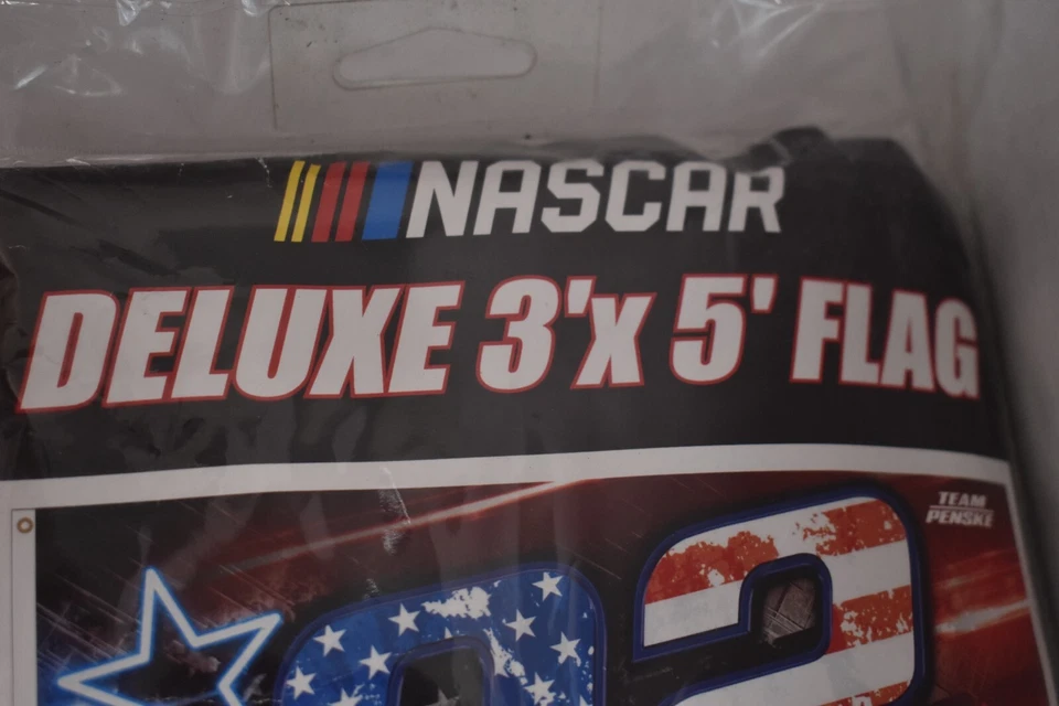 WinCraft Joey Logano #22 Patriótico 3' x 5' Bandera de lujo de una cara de Nascar Foto 3 de 4