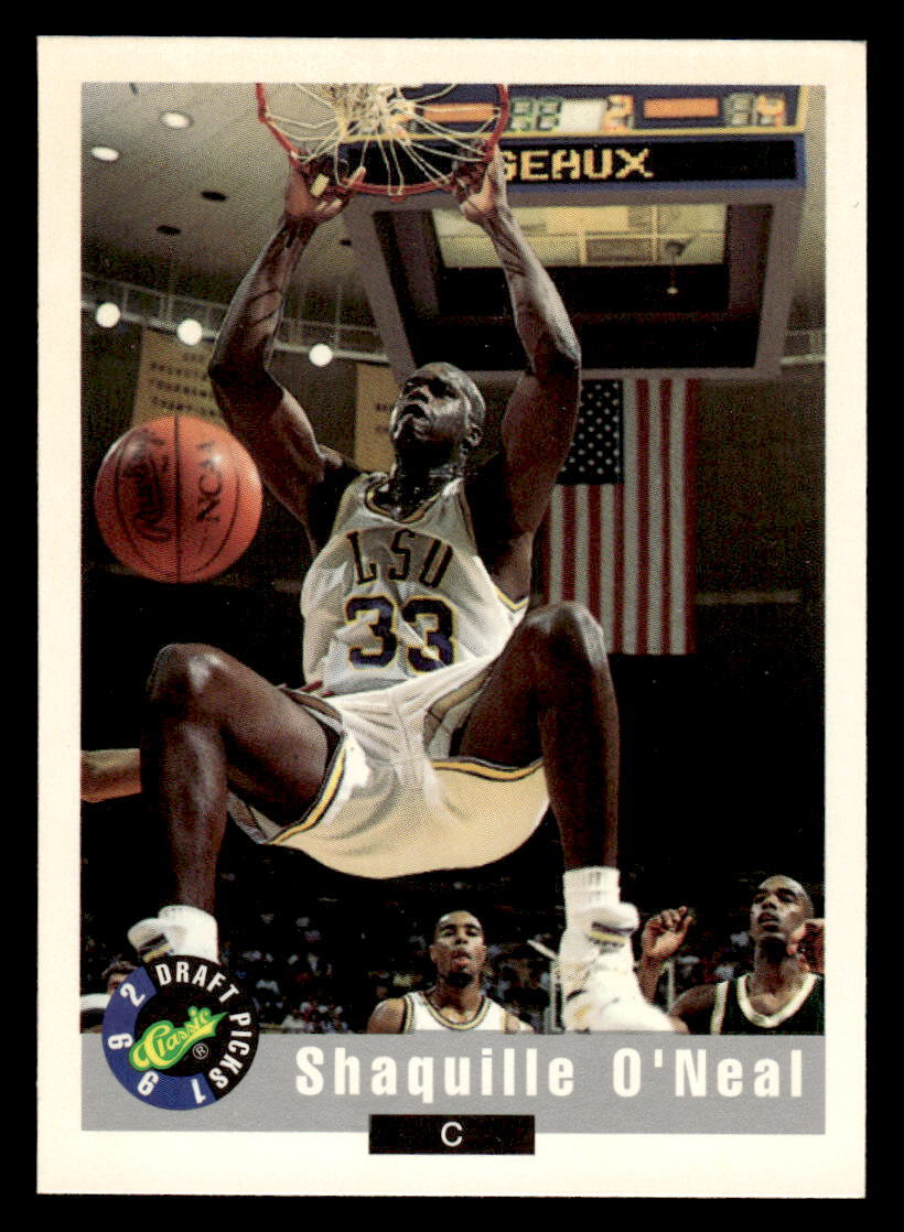 1992 Classic Draft Picks #1 Shaquille O'Neal