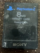 Sony SCPH10020 External Attachment - Black PS2 Memory Card