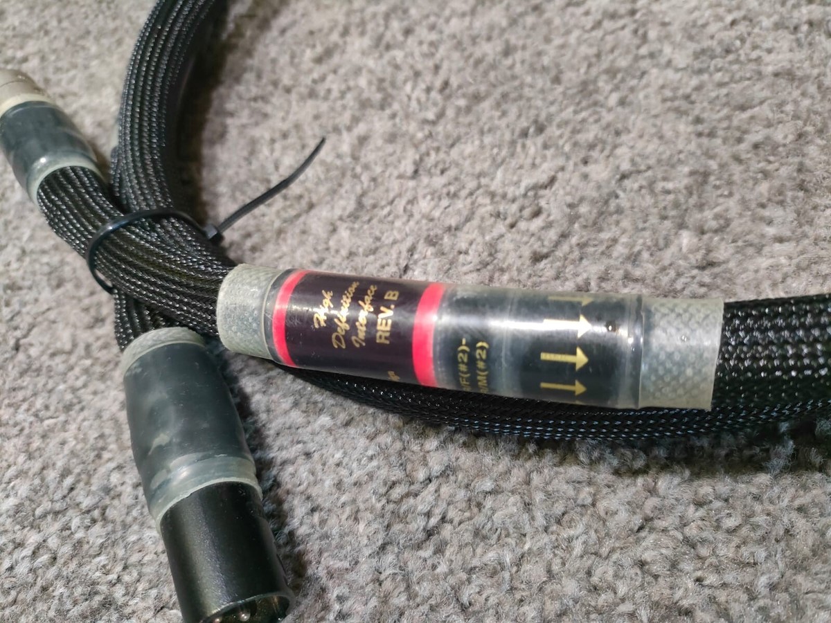 PURIST AUDIO DEFINITION REV. B PAIR BALANCED XLR CABLES