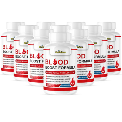 Blood Boost- Cardiovascular Health, Blood Pressure & Sugar Support- 10 Bottles