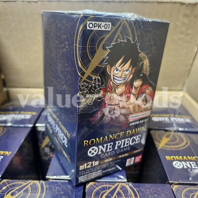 One Piece Card Game Romance Dawn Booster Box OPK-01 TCG Korean ver