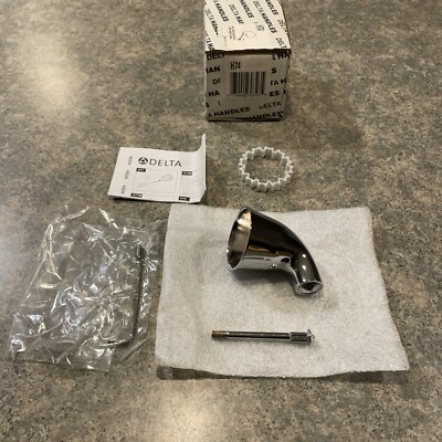 New Genuine Delta  H74  Large Monitor Lever Handle Base Chrome Finish