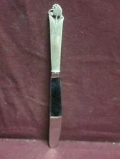 Sterling Frank Smith WOODLILY MODERN KNIFE 8 3/4" no monogram  