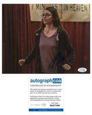Francesca Reale "Haters Back Off!" AUTOGRAPH Signed 'Emily' 8x10 Photo ACOA