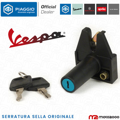 Perno Sella Con Serratura Per Piaggio Vespa 50 Special, L, N, R, 125 ET3 - RMS
