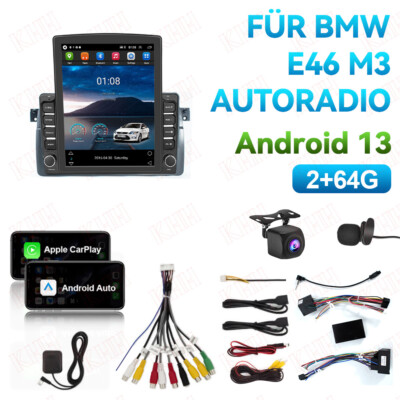 Für BMW 3 Series E46 318 320 325 M3 9.7'' Android 13 Autoradio 2G+64G GPS Navi