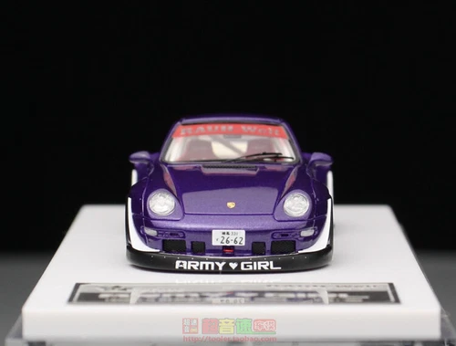 Fuelme Fumei 1:64 993 RWB army girl resin limited edition car model wide body - Foto 9 di 15