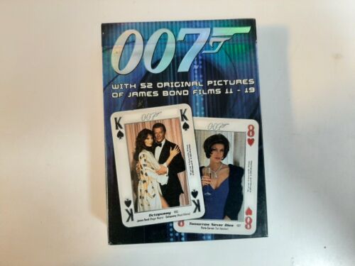 2001 Carta Mundi James Bond 007 Films 11-19 Playing Cards - 第 1/5 張圖片