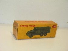 N47, Box Armoured Command Vehicle Militaire, Box Repro Dinky Toys 677