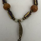 African trading Beads /Amber beads / Ashanti Beads and Motifs. 22 Inch Length — photo 2
