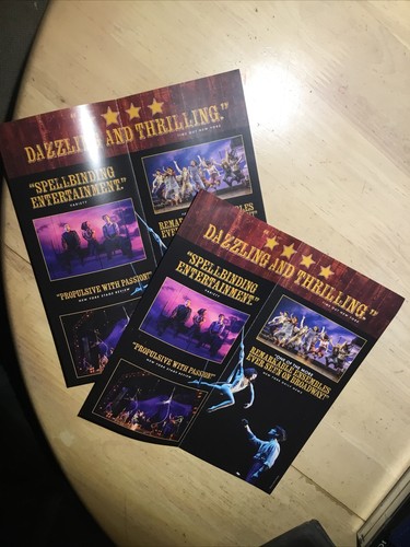 WASSER FÜR ELEFANTEN Musical "...BEMERKENSWERTE ENSEMBLES, DIE JEMALS AUF BROADWAY GESEHEN WURDEN" FLYER - Bild 4 von 6