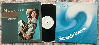 Melanie - seventh wave LP UK 1983 Neighbourhood SIGNED + alternate cover EX