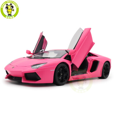 1/18 Lamborghini Aventador LP700-4 LP700 Welly FX Pink Diecast