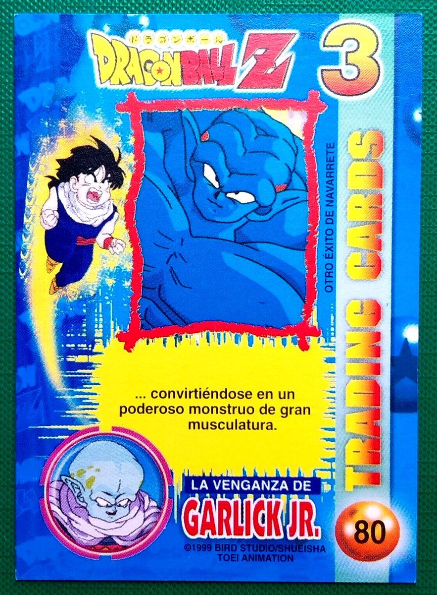 1999 DRAGON BALL Z3 #080 GARLIC JR. NAVARRETE PERU Trading Cards