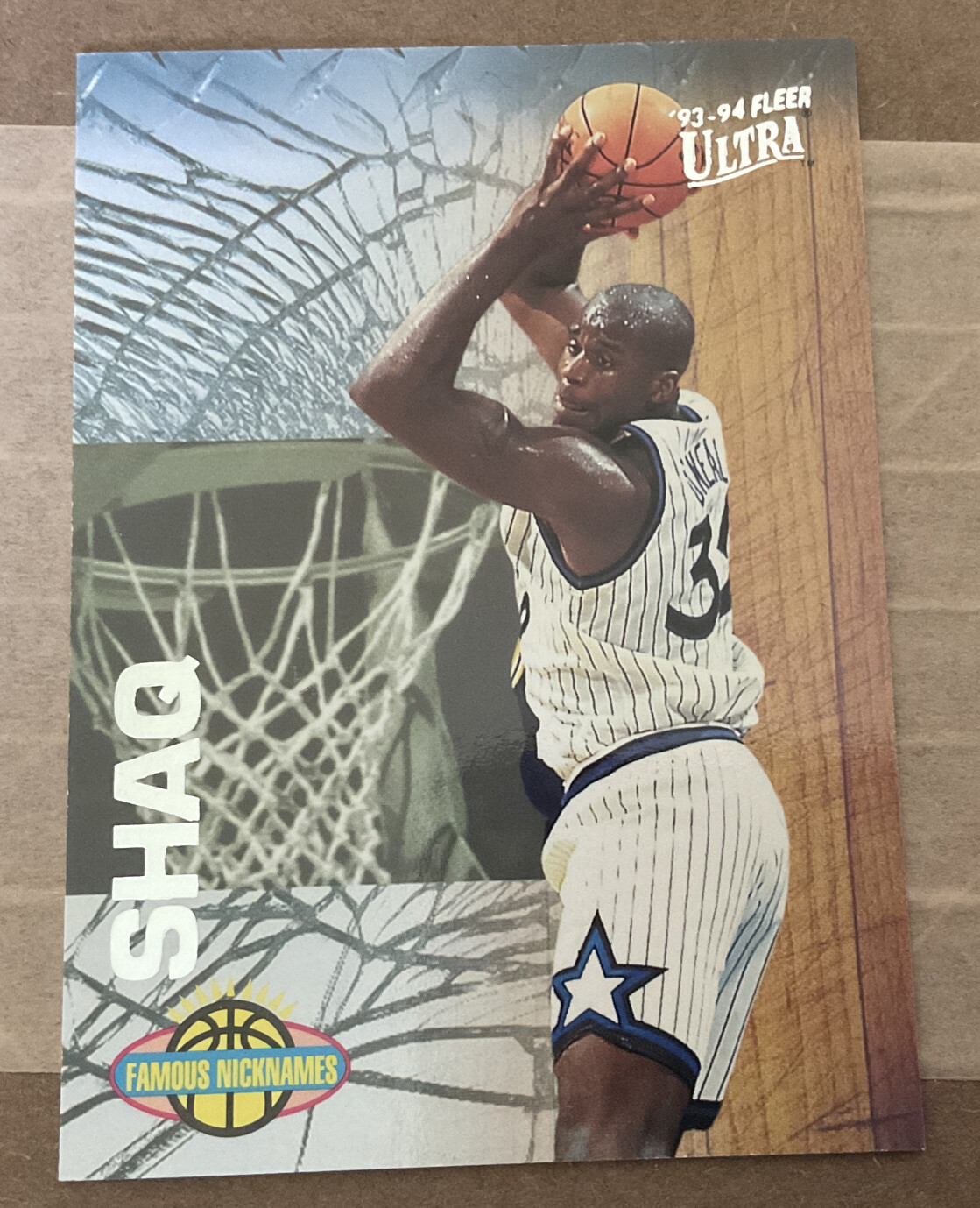 1993-94 Ultra Famous Nicknames #13 Shaquille O'Neal U