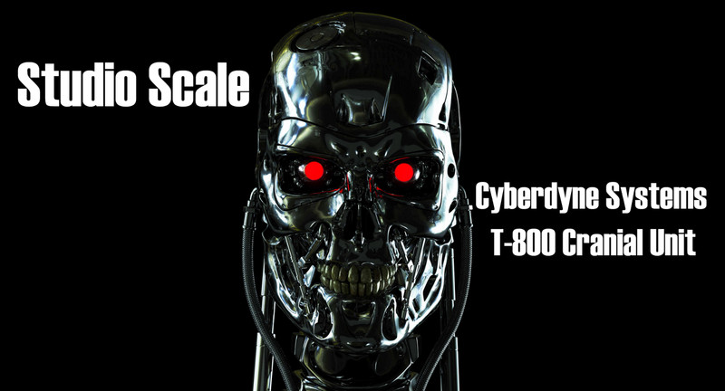 Skynet 3D Studio Scale Cyberdyne Systems T-800 Cranial Unit kit