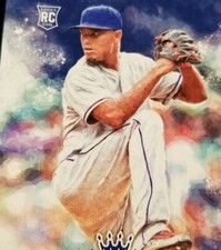 2017 Panini Diamond Kings Baseball YOHANDER MENDEZ Texas Rangers ROOKIE RC #152