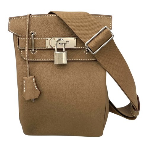 HERMES Kelly Accad PM Bag W Stamp #OKB523