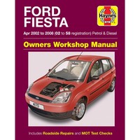 Ford Fiesta 2002-2008 Benzin Petrol Diesel Repair Manual Haynes