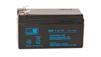 Akumulator Vrla AGM 12V 1,3Ah (żYwotność 6-9Lat) MW1,3-12 T1 MW Power