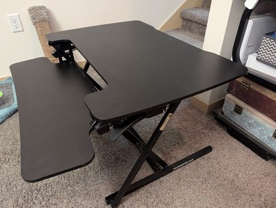 FlexiSpot 35'' Standing Desk Converter Pneumatic - Black - Model ''M8MB''