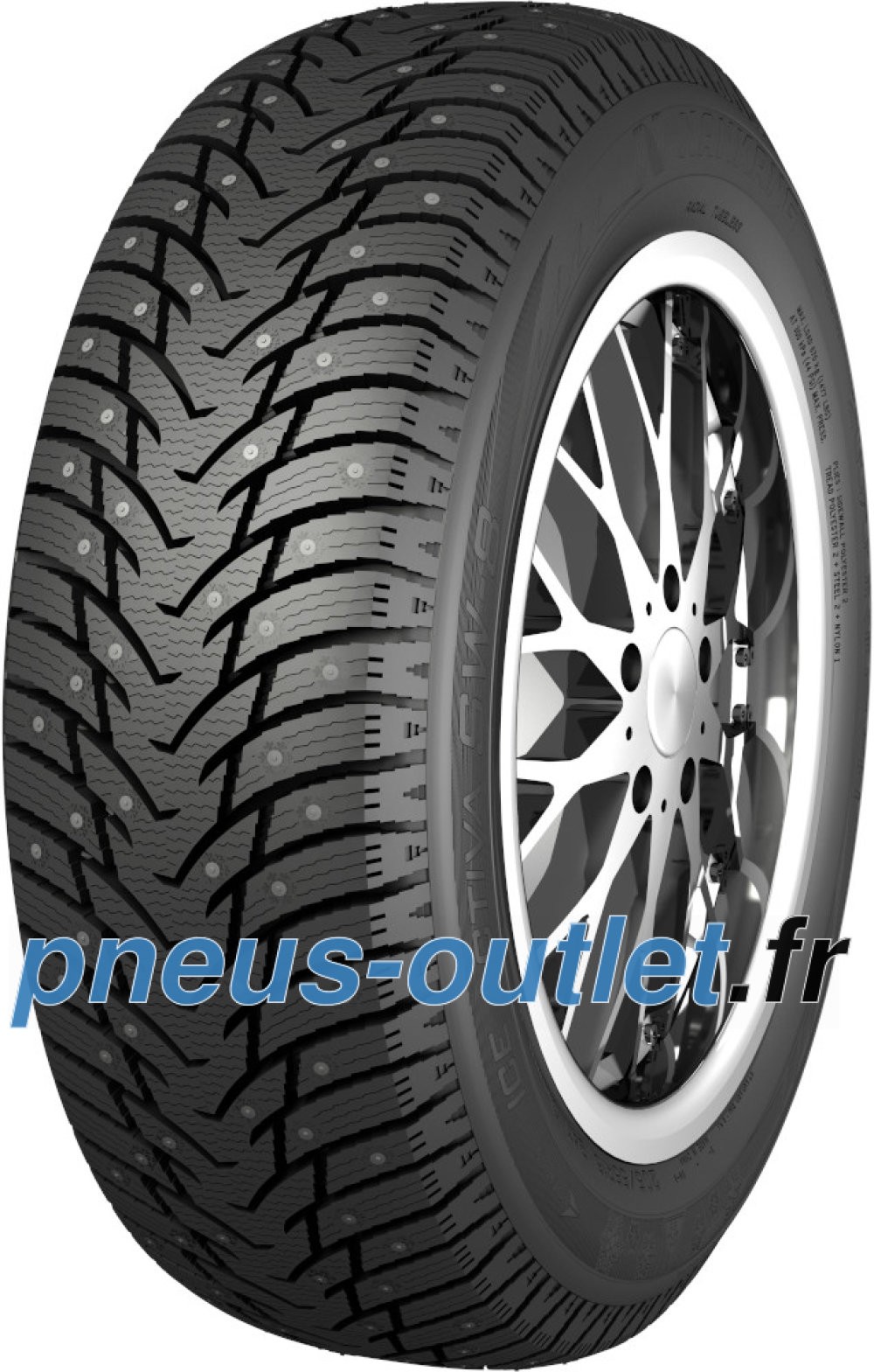 Pneu neige Nankang Ice Activa SW-8 195/55 R16 pour vos trajets quotidiens en montagne
