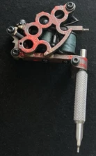 VTG Vlad Blad—Brass Knuckle Coil Tattoo Machine Shader—Sold as Art—Not Working