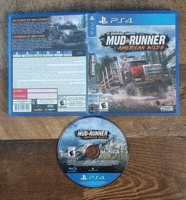 Mud Runner American Wilds (Sony PlayStation 4, PS4) Complete CIB - Tested