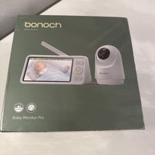 Bonoch 5.5  1440p Baby Monitor Camera Audio No WiFi 240h Battery Cry Detect