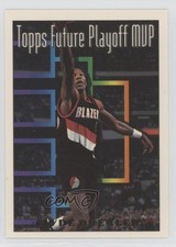 1993-94 Topps Topps Playoff MVP Gold Clyde Drexler #206 HOF 1u6