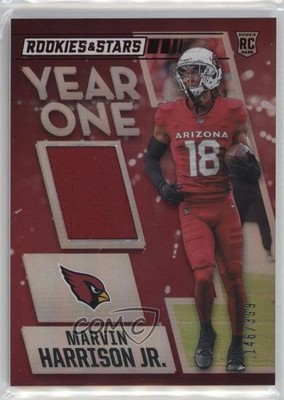 2024 Rookies & Stars Year 1 Relics Longevity 146/399 Marvin Harrison Jr RC 2l4