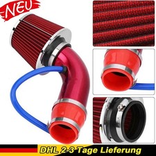 3 76mm Sportluftfilter KFZ Auto Air Intake Ki...