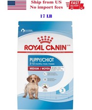 Royal Canin Size Health Nutrition Medium Breed Puppy Dry Dog Food, 17 Lb Bag
