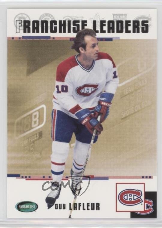 2003 Original Six Montreal Canadiens Franchise Leaders Guy Lafleur #94 HOF b8c