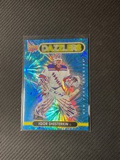 2021-22 Upper Deck Series 1 Blue Dazzlers Igor Shesterkin #DZ-32 New York