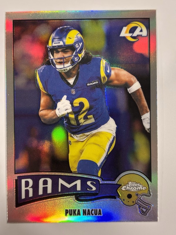 2025 Topps Chrome - 1975 Topps Puka Nacua #1975-19 Refractor